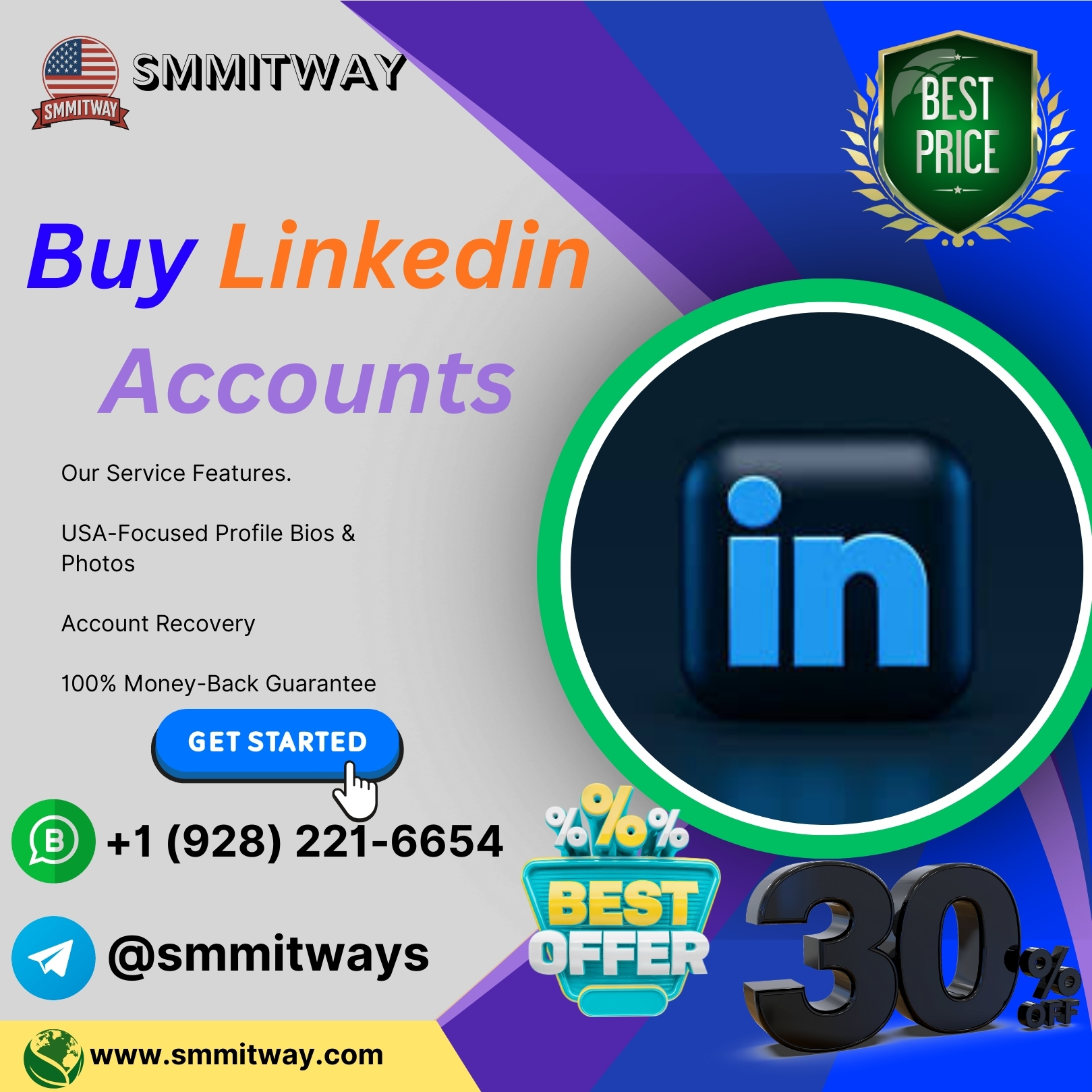 Buy Linkedin Accounts